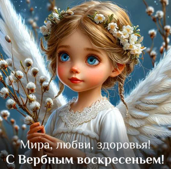 Фото Открытки с Вербным воскресеньем: красивые поздравления с праздником 5 апреля 2026 года 4 - Сиб.ФМ Фото Открытки с Вербным воскресеньем: красивые поздравления с праздником 5 апреля 2026 года 4